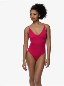 Dark pink women's one-piece swimwear DORINA Abuja - Women #7051869
