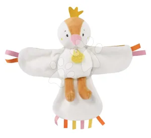 Plyšový vtáčik s melódiou Doudou Cui-Cui Doudou et Compagnie žltý 22 cm v darčekovom balení od 0 mes
