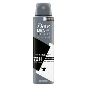 Dove Men+Care Antiperspirant antiperspirant proti bielym a žltým škvrnám 72h Invisibile Dry 150 ml