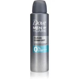 Dove Men+Care Clean Comfort dezodorant bez alkoholu a obsahu hliníka 24h 150 ml