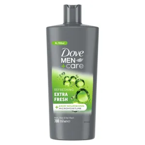 Dove Men+Care Extra Fresh osviežujúci sprchový gél na tvár, telo a vlasy 700 ml