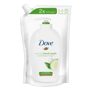 Dove Skrášľujúce krémové tekuté mydlo s vôňou uhorky a zeleného čaju Go Fresh (Fresh Touch) Náhradná náplň 500 ml