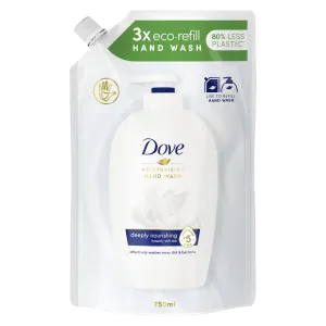 Dove Deeply Nourishing Original Hand Wash 750 ml tekuté mydlo pre ženy Náplň