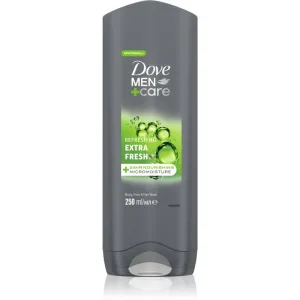 Dove Men+Care Extra Fresh sprchový gél na telo a tvár 250 ml