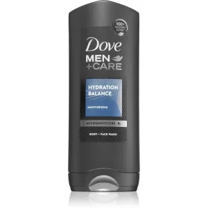Dove Men + Care Hydration Balance sprchovací gél na telo a tvár pre mužov 400 ml