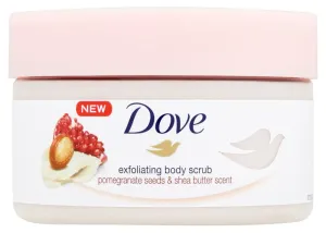 Dove Exfoliating Body Scrub Pomegranate Seeds & Shea Butter ošetrujúci telový peeling 225 ml #131458