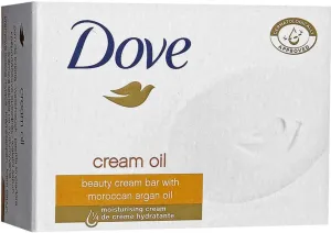Dove Cream Oil tuhé mydlo s arganovým olejom 90 g