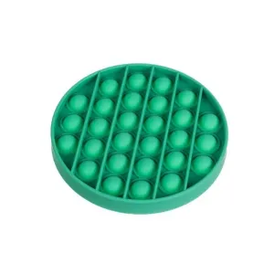 DR Antistresová senzorická hračka Push Pop Bubble - ROUND Fialová