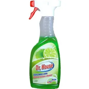 DR. HOUSE čistič okien s rozprašovačom Lime 500 ml