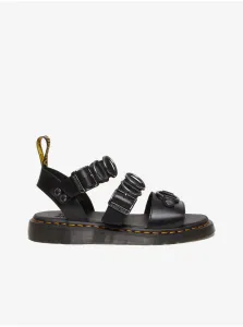 Čierne dámske kožené sandále Dr. Martens Gryphon Alt #6875519