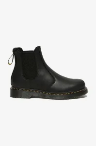Kožené topánky chelsea Dr. Martens 2976 Valor Waterproof pánske, čierna farba DM27142001 #8921646