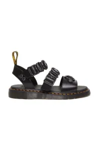 Kožené sandále Dr. Martens Gryphon Alt DM30747001-Black, dámske, čierna farba, DM30747001 #8920057