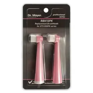 Dr. Mayer RBH10K náhradné hlavice na zubnú kefku pink for GTS1050PK 2 ks