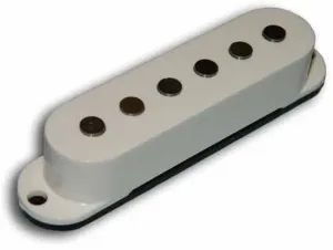 Gitarový snímač - snímač na elektrickú gitaru Stratocaster, single - biely