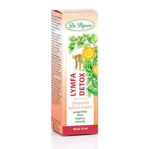 Lymfa a detox - bylinné kvapky DR. POPOV 50 ml