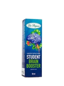 Student brain booster bylinné kvapky DR. POPOV 50 ml