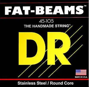 DR Strings Fat Beams Stainless 4 Strings 045-105