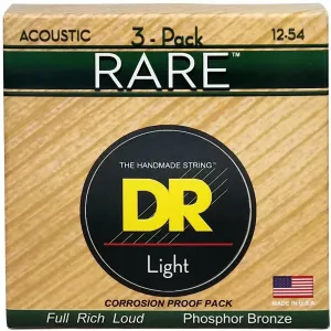DR Strings RPM-12 Rare 3-Pack #356851