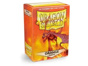 Dragon Shield Obaly na karty Dragon Shield Protector - Matte Orange - 100 ks