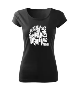 DRAGOWA dámske krátke tričko León, čierna 150g/m2 #7485588