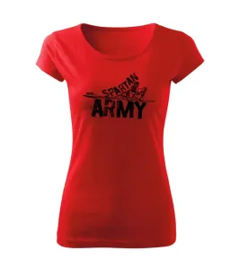 DRAGOWA dámske krátke tričko Nabis, červená 150g/m2 #7485593