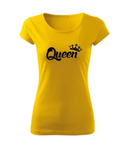 DRAGOWA dámske tričko queen, žltá 150g/m2 #7485659
