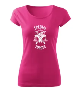 DRAGOWA dámske tričko special forces, ružová 150g/m2 #7485687