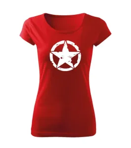 DRAGOWA dámske tričko star, červená 150g/m2 #7485690