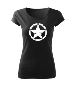 DRAGOWA dámske tričko star, čierna 150g/m2 #7485691