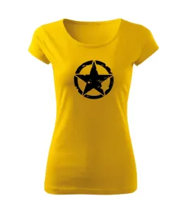 DRAGOWA dámske tričko star, žltá 150g/m2 #7485695