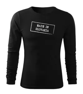 DRAGOWA Fit-T tričko s dlhým rukávom made in slovakia, čierna 160g/m2 #7485872