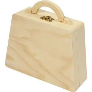 Drevená taška s klipom (Drevená kabelka na dotvorenie)