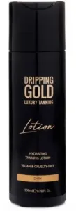 Dripping Gold Luxury Tanning Lotion hydratačné samoopaľovacie mlieko pre intenzívne opálenie odtieň Dark 200 ml