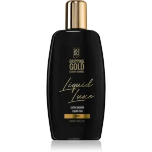 Dripping Gold Luxury Tanning Liquid Luxe samoopaľovacia voda na telo Dark 150 ml