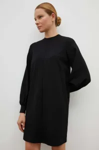 Šaty Drykorn čierna farba, mini, rovný strih
