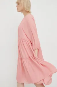 Šaty Drykorn ružová farba, mini, áčkový strih