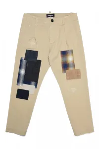 Nohavice Dsquared2 Trousers Hnedá 10Y