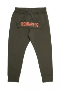Nohavice Dsquared2 Trousers Zelená 12Y