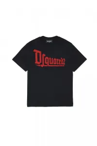 Tričko Dsquared  Relax T-Shirt Čierna 4Y