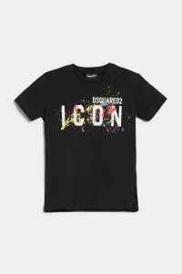 Tričko Dsquared2 Cool Fit-Icon T-Shirt Čierna 4Y