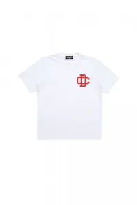 Tričko Dsquared2 Slouch Fit T-Shirt Biela 6Y