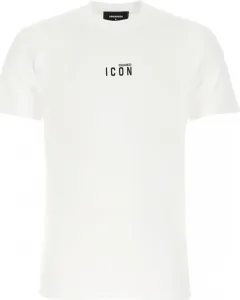 Dsquared2 pánske tričko Farba: Biela, Veľkosť: S #1510691