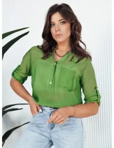 Dámska košeľa LUNA zelená