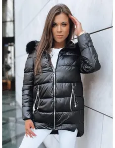 Dámska zimná bunda kabát AMBERGLOW čierna