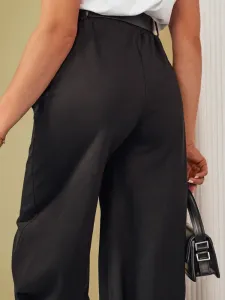 BLAYS Women's Fabric Trousers Black Dstreet