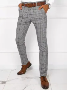 Light grey men's trousers Dstreet #5047800