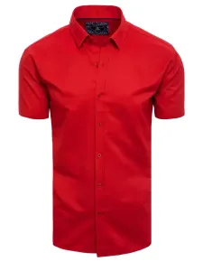 Trendová košeľa v červenom prevedení #6896758