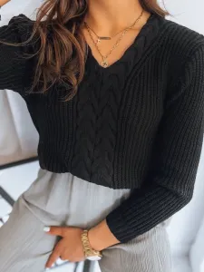 Black women's sweater CANDIS Dstreet from