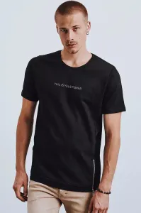 Black men's T-shirt Dstreet with print #2831740