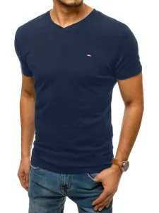 Men's Plain Navy Blue T-Shirt Dstreet #9191992
